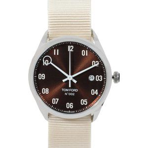 Tom Ford 40mm Comfort Strap Men's Watch